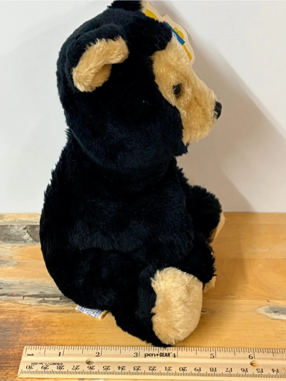 Vintage Dakin Black Bear Coco Bear Cub Plush With Tag 1982